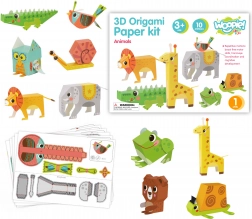 Woopie ART&FUN creatieve 3D-origamiset – maak 10 diertjes