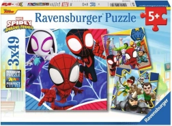 Puzzel RAVENSBURGER Spidey 3×49 stukjes