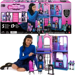 Monster High Boo-tique Hotel – spookachtig inklapbaar hotelpoppenhuis met meubels en accessoires