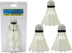 Set van 3 badmintonveren shuttles.