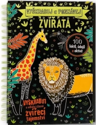 Kras en ontdek dieren – creatieve activiteitenboek Svojtka & Co.