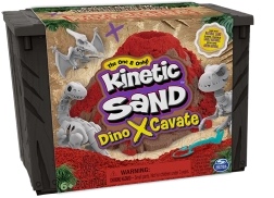 Kinetic Sand Dino X-Cavate opgraafset met dinosaurus-skelet en accessoires