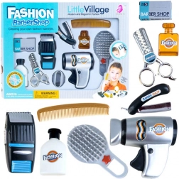 Kinderkappersset Elegant BARBER + accessoires