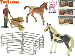 Zoolandia paardenfiguren met veulen en accessoires - 1 stuk