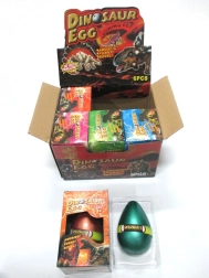 Ei met groeiende dinosaurus