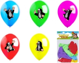 opblaasbare ballonnen met KRTEČEK-motief, 10 stuks