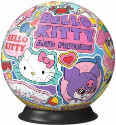 3D-puzzelbal Hello Kitty EasyClick