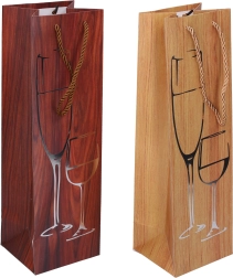 Cadeautas voor fles middelgroot