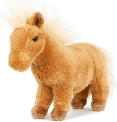 Pluche bruine pony 23 cm