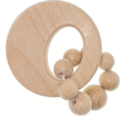 Hess rond rammelaar natuurlijk met kogelring