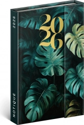 Wekelijkse magnetische agenda Monstera 2026