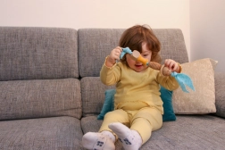 Sensorische rups voor de allerkleinsten MILANIWOOD