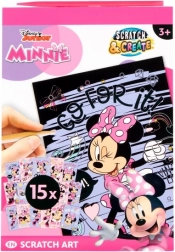 kraskrabboek DISNEY MINNIE A5 – creatieve set 15 afbeeldingen