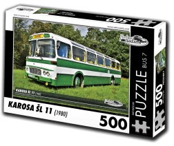 Puzzel Retro-auto’s Karosa ŠL 11 bus (1980) 500 stukjes