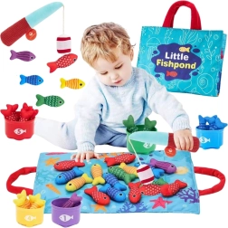 Woopie set voor kleine vissers om te leren tellen, 22 stuks