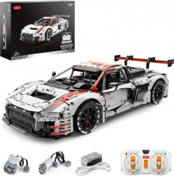 Bouwset RC Auto Audi R8 1:8 van Rastar met 3322 Stukken