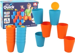 Sensorisch spel creatieve bouwset met bekertjes 3-in-1