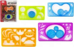 Kunststof sjablonen voor tekenen 23x29 cm