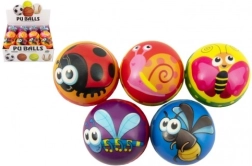 Schuimrubberen bal 7 cm mix van soorten