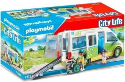 City Life schoolbus met figuren