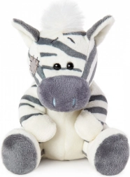 Mascotte Vriend met blauw neusje - Zebra Zig Zag