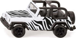 Siku Jeep Wrangler Safari – metalen model 1:55 met trekhaak