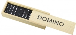Domino in houten doosje – 28 stenen