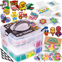 strijkkralen 6000 stuks in koffertje