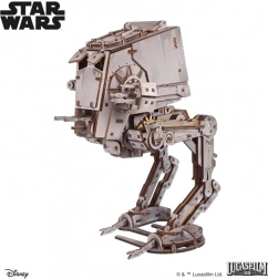 Ugears 3D houten mechanische puzzel AT-ST Walker STAR WARS 1:36