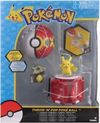 Pokémon Clip N Go Poké Ball met Pikachu-figuur