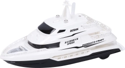 Boot op traagheidsmotor met effecten Wit 22 cm