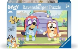 Ravensburger puzzel Bluey – op bezoek bij oma, 35 stukjes