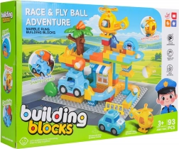 Grote bouwset politiebureau – 93 onderdelen