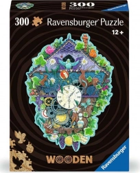 Houten contourpuzzel koekoeksklok 300 stukjes Ravensburger
