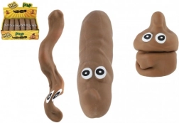 Antistress speeltje drol 14 cm elastisch en vormbaar