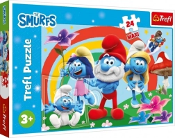 Puzzel 24 maxi – smurfendag – The Smurfs