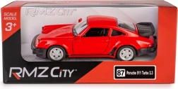 modelauto RMZ City Porsche 930 Turbo 1:32 rood