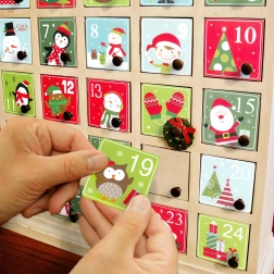 Set stickers voor adventskalender