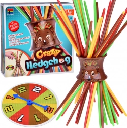 Behendigheidsspel Crazy Egel gekleurde stokjes