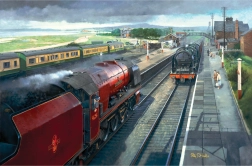 GIBSONS puzzel Hest Bank Whitsun 1961, 500 stukjes