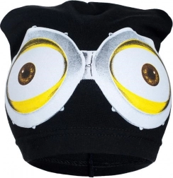 lentes mutsje voor kinderen New Baby met Minion-motief zwart (3–4 jaar)