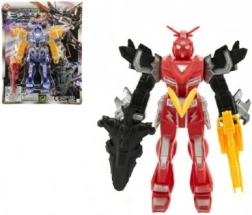 Kunststof robotfiguur 15 cm – actieheld, 4 kleuren