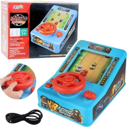 Interactieve racesimulator met stuur en geluiden voor kinderen