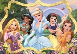 Clementoni puzzel Disney prinsessen: In de tuin 104 stukjes