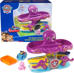 Paw Patrol redding van de octopus – speelset met Chase-voertuig