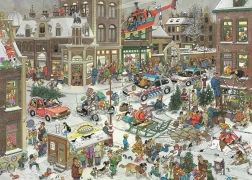 Puzzel JUMBO Jan van Haasteren Kerstmis 1000 stukjes
