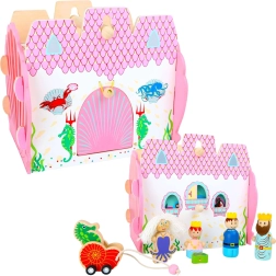 Small Foot onderwaterkasteel met houten figuren