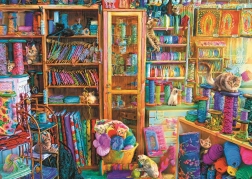 Puzzel 2000 stukjes kattenparadijs