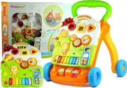 Interactieve loopwagen 2-in-1 met afneembaar leerpaneel