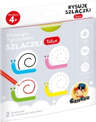 Lange kleurplaten en sjablonen: patroontekenen voor kinderen 4+
